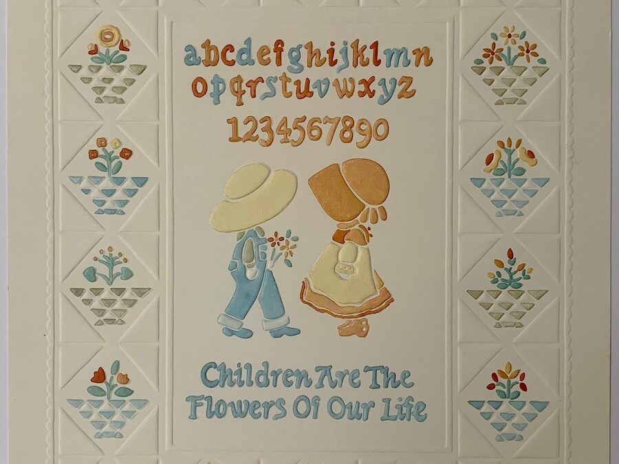 Gane Billman “Children are the flowers of our life”